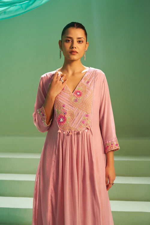 Latafat Embroidered Kurta Set