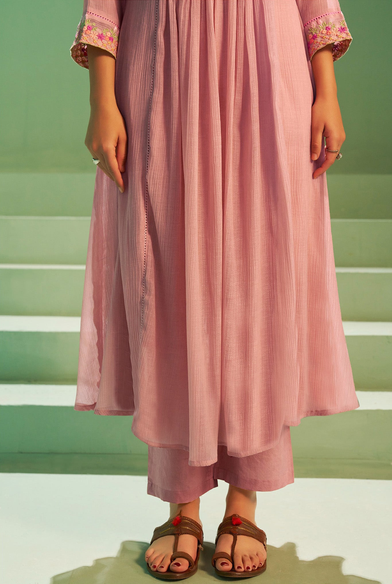 Latafat Embroidered Kurta Set
