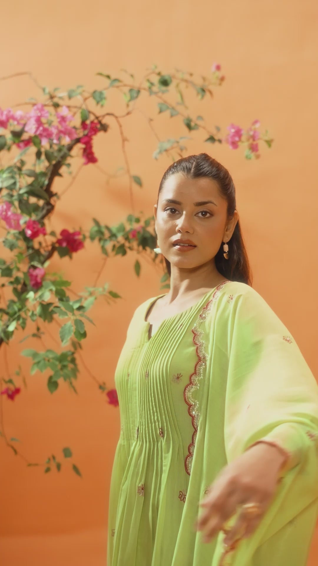 Nazakat Embroidered Kurta Set
