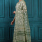 Sandstone Handblock Printed Chanderi Saree - House of Ayuda