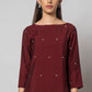 Redwood Silk Kurta Set - House of Ayuda
