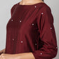 Redwood Silk Kurta Set - House of Ayuda