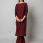 Redwood Silk Kurta Set - House of Ayuda
