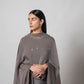 Davy Grey Silk Kurta Set - House of Ayuda