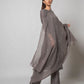 Davy Grey Silk Kurta Set - House of Ayuda